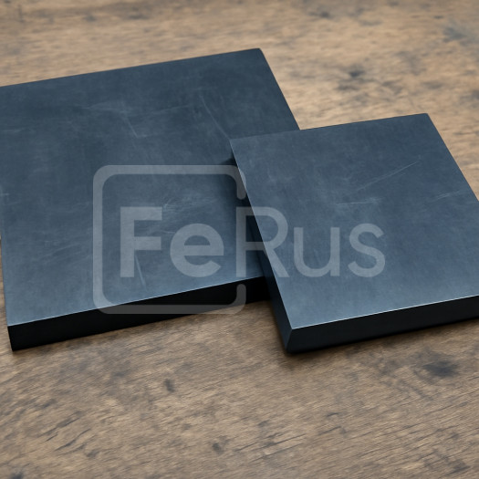 Плита капролон графитонаполненный 30х1000х2000 мм ПА-6 СТО 004-17152852-2013 черный