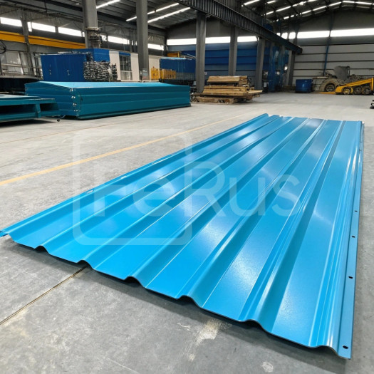 Профнастил С8 полиэстер (Zn100-180) 0,55х1150х800 мм, RAL 5015